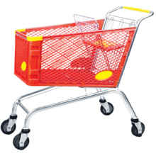 Rational construction shopping basket with wheels JS-SBN06, wicker shopping baskets with wheels, grocery cart canada